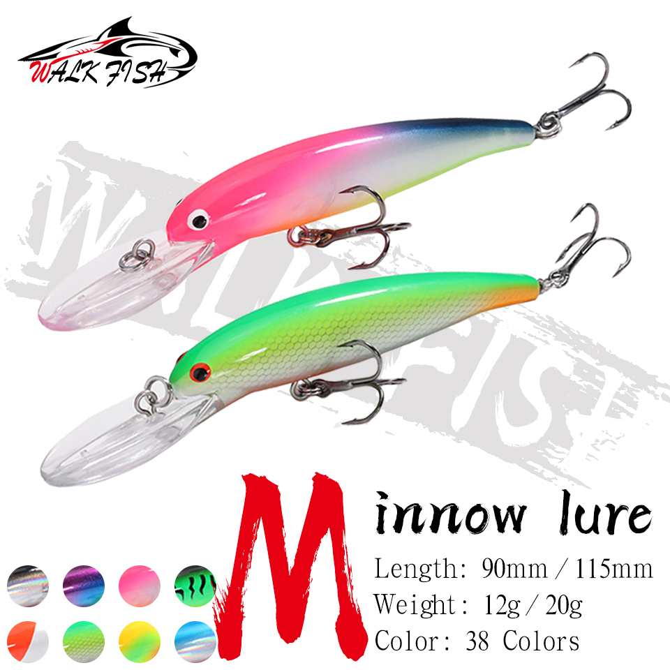 ウォークフィッシュ 12g 20g フローティング ビッグミ - Fishing Hook Size のレビューと価格