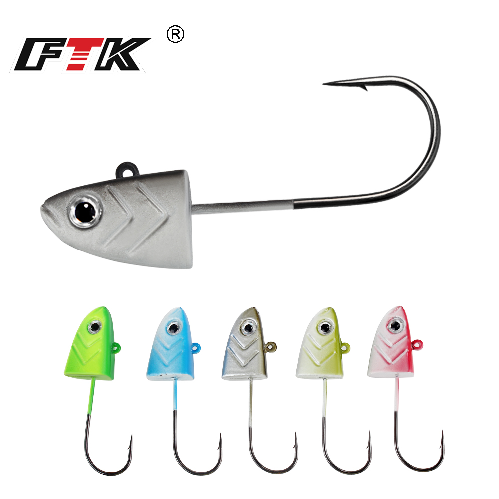 FTK釣り針 5g 12g 25g クランクジグヘッドフック - Fishing Hook Assortment のレビューと価格